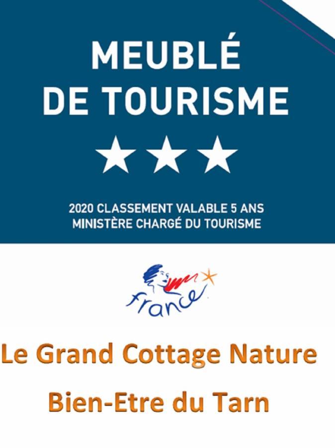 Le Grand Cottage Nature Piscine Chauffee Privee Du Tarn Entre Toulouse Et Albi & Les Cottages Du Tarn Peyrole Zewnętrze zdjęcie