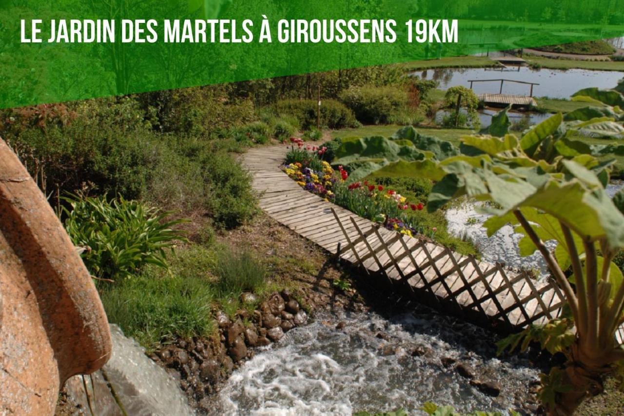 Le Grand Cottage Nature Piscine Chauffee Privee Du Tarn Entre Toulouse Et Albi & Les Cottages Du Tarn Peyrole Zewnętrze zdjęcie